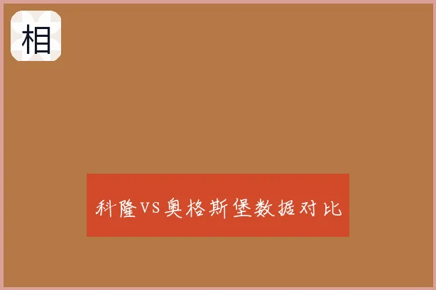 科隆vs奥格斯堡数据对比